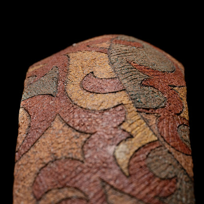 Wind Sculpted Ceramic Ring, 2023 ー加古 勝己 “風刻”