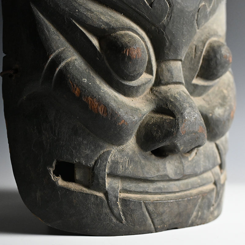 Edo period Japanese Kamado no Kami Mask
