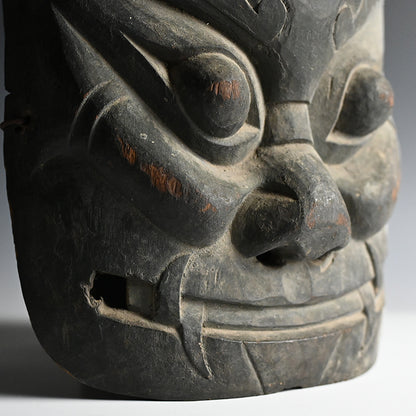 Edo period Japanese Kamado no Kami Mask