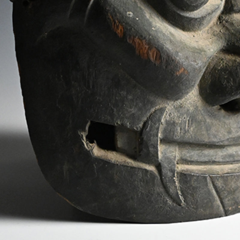 Edo period Japanese Kamado no Kami Mask