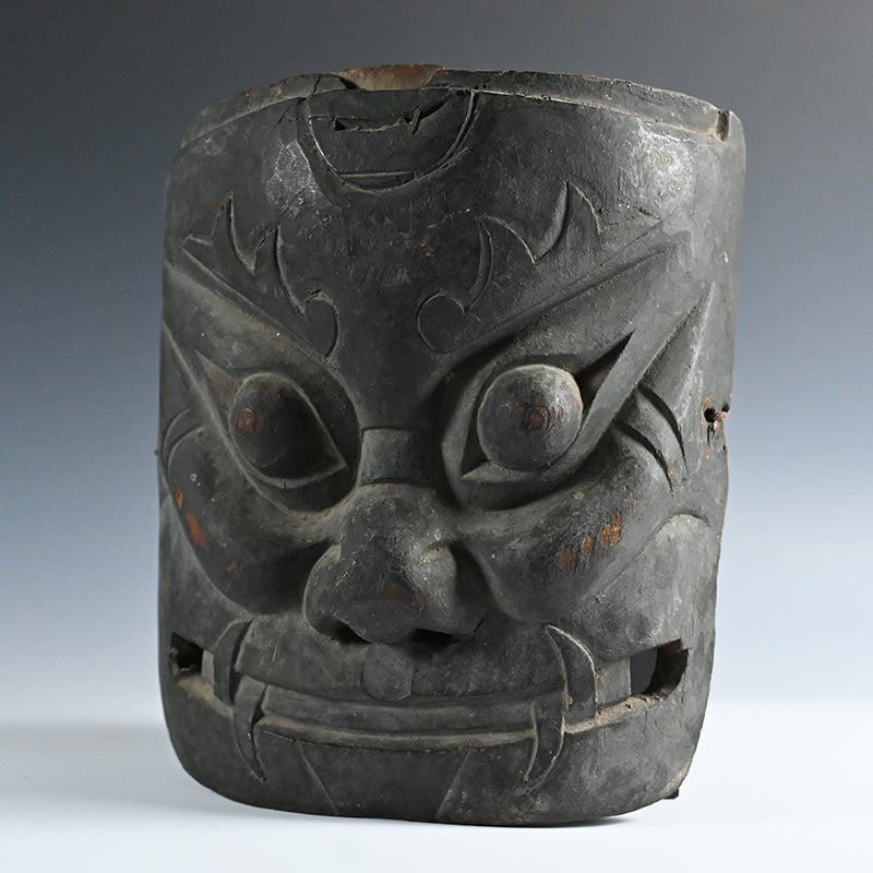 Edo period Japanese Kamado no Kami Mask