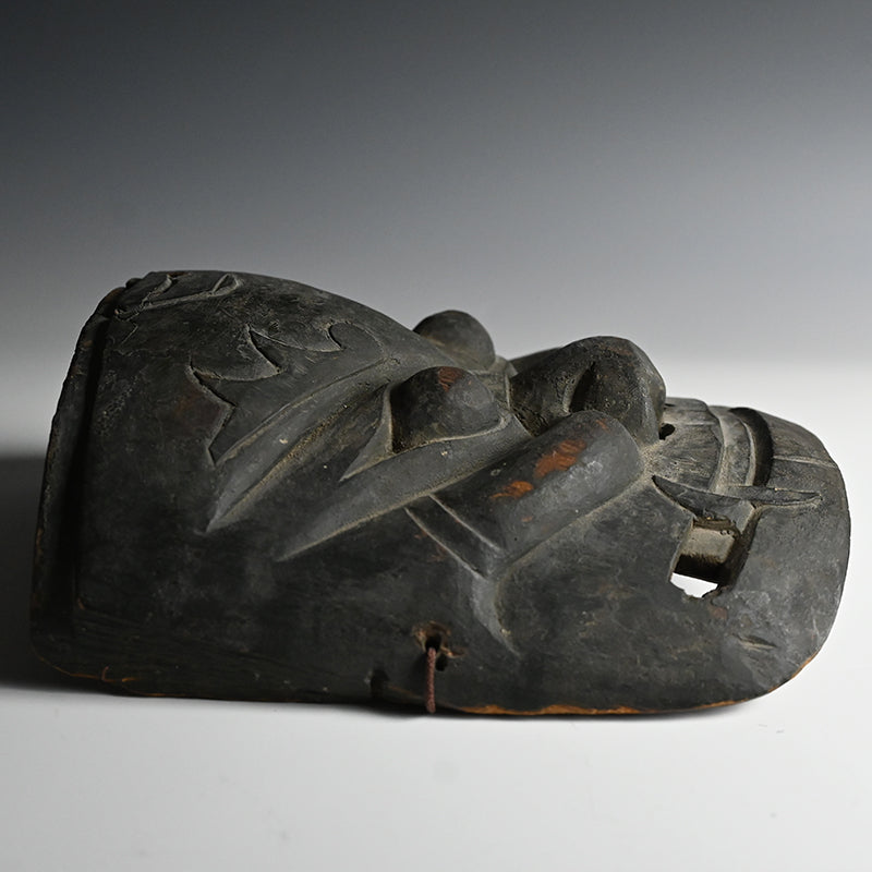 Edo period Japanese Kamado no Kami Mask