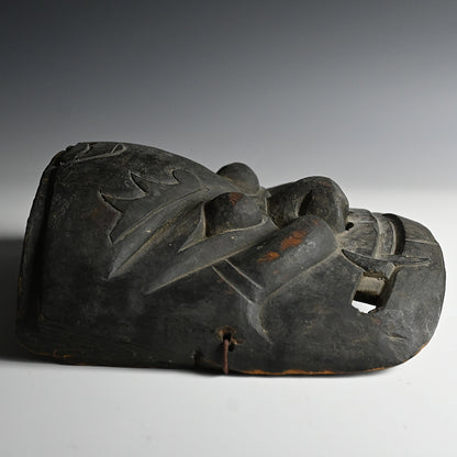 Edo period Japanese Kamado no Kami Mask