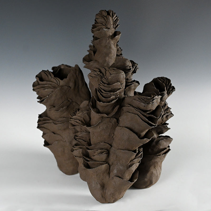 Mujina Black Ceramic Sculpture ー山口 美音 “貉”