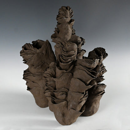 Mujina Black Ceramic Sculpture ー山口 美音 “貉”