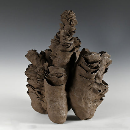 Mujina Black Ceramic Sculpture ー山口 美音 “貉”