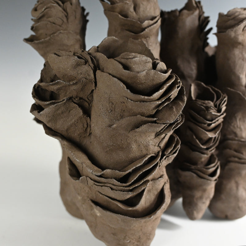 Mujina Black Ceramic Sculpture ー山口 美音 “貉”