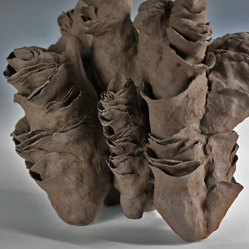 Mujina Black Ceramic Sculpture ー山口 美音 “貉”