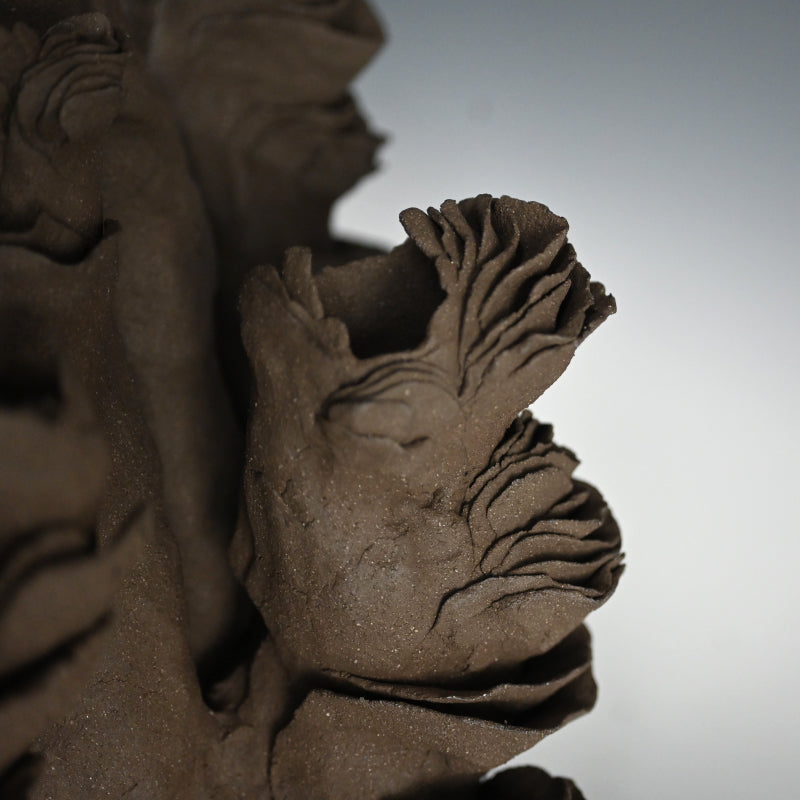 Mujina Black Ceramic Sculpture ー山口 美音 “貉”