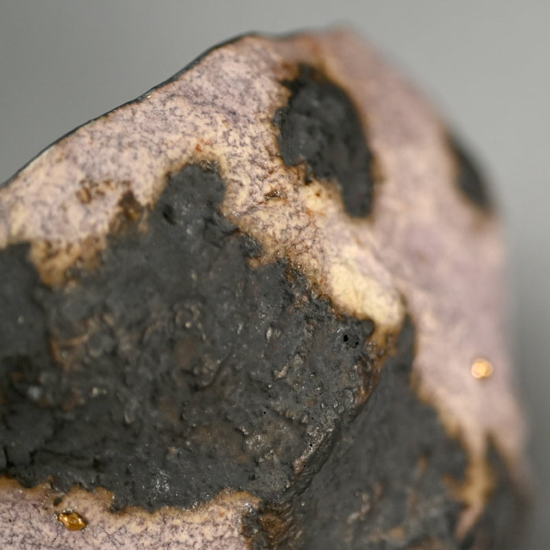 Sake cup Guinomi ー稲吉 オサム “白金彩刳貫 ぐい吞み”