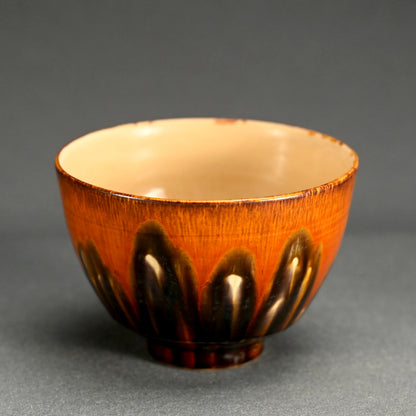 Hirasa Sansai Chawan Tea Bowl ー三彩茶碗