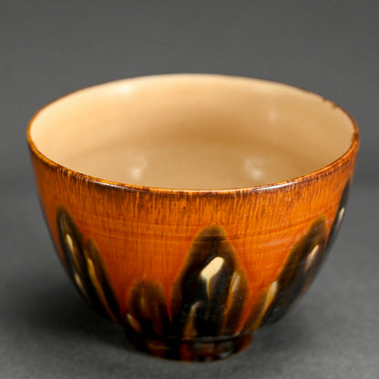 Hirasa Sansai Chawan Tea Bowl ー三彩茶碗