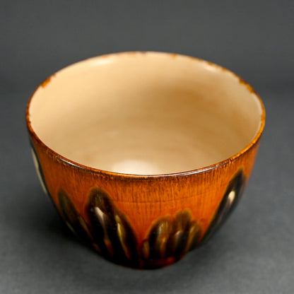 Hirasa Sansai Chawan Tea Bowl ー三彩茶碗