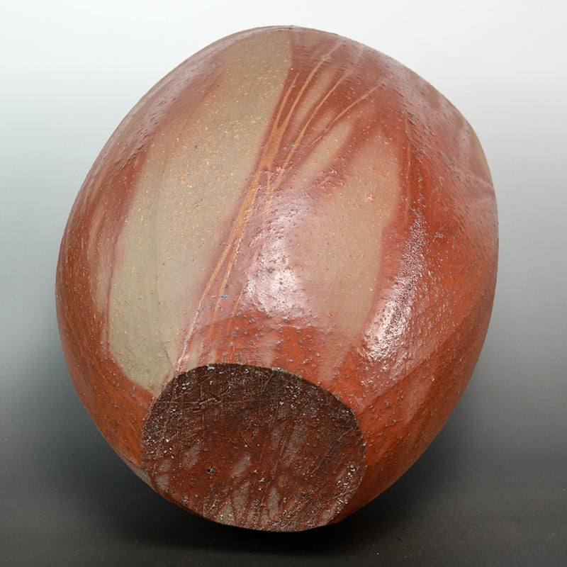 Massive Bizen Hidasuki Open Vase