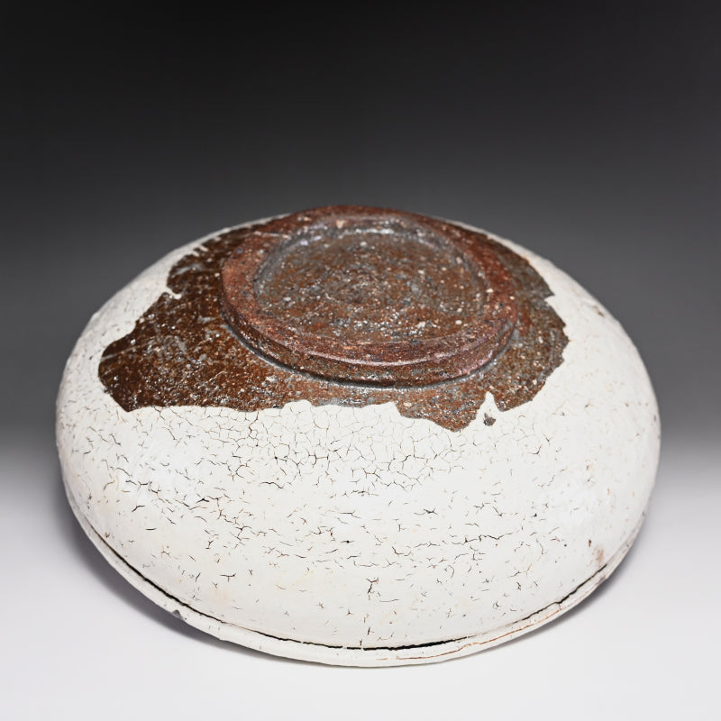 Fabulous Large Bowl ー中川 自然坊 “絵粉引唐津 鉢”