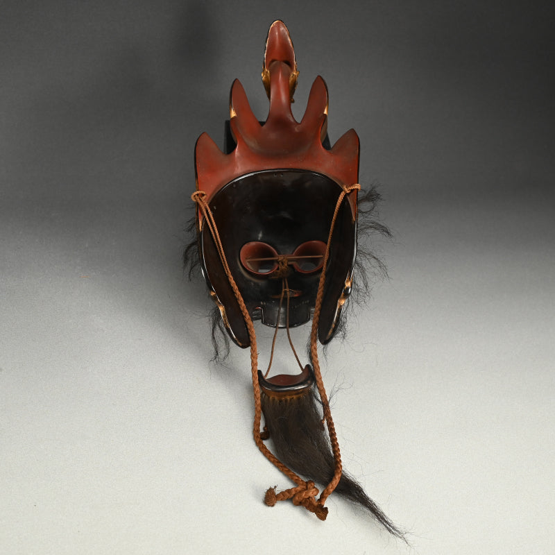 Ancient Bugaku Mask, Ryo-o (Rangryo) The Dragon King