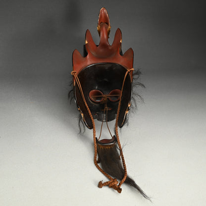 Ancient Bugaku Mask, Ryo-o (Rangryo) The Dragon King