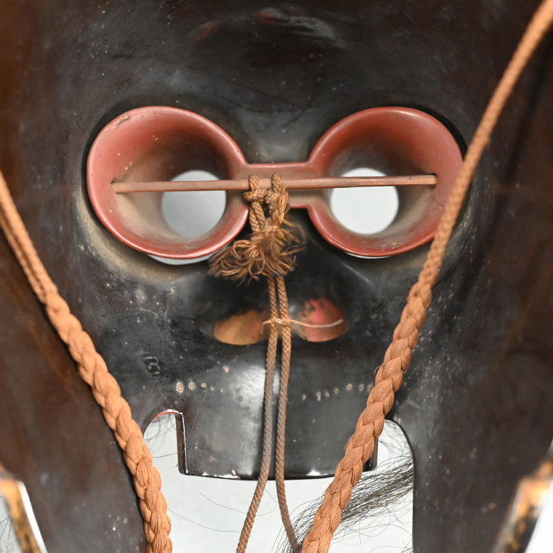 Ancient Bugaku Mask, Ryo-o (Rangryo) The Dragon King