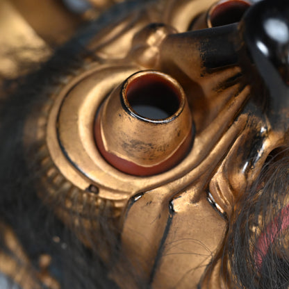 Ancient Bugaku Mask, Ryo-o (Rangryo) The Dragon King