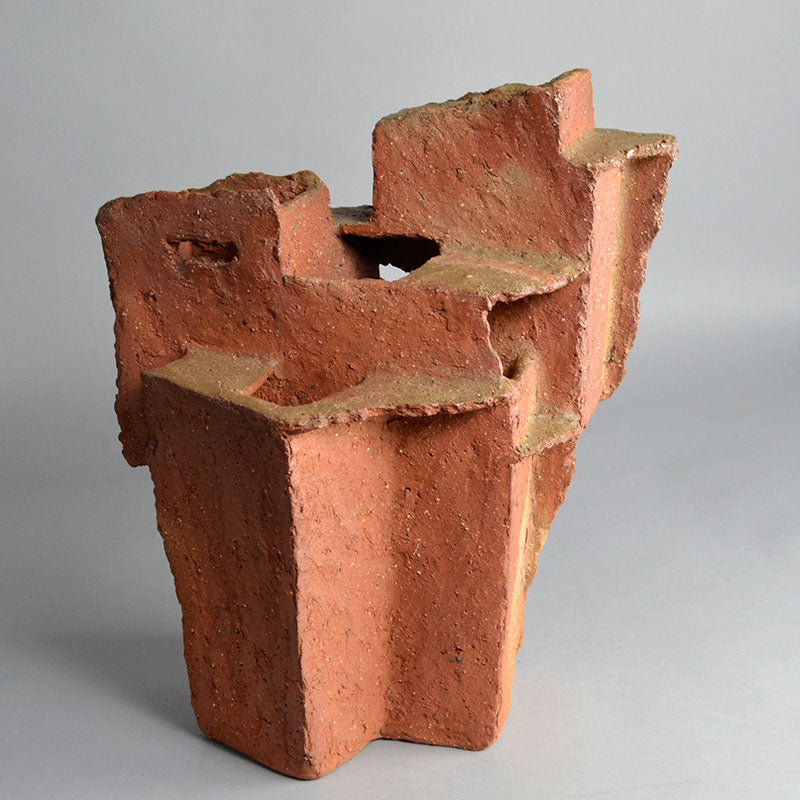 Sculptural Bizen Vase