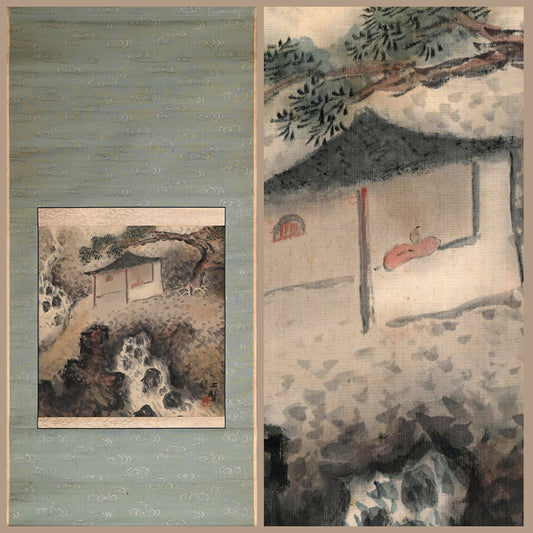 松の谷の学者 ー白倉二峰「峽谷之山家」