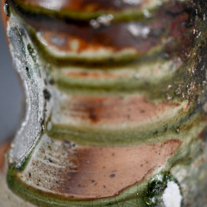 Natural Ash Glaze Vase ー今井 理桂 "自然釉花生"