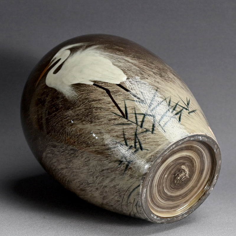 Masterpiece Utsutsukawa Vase ー十三代 横石 臥牛 “百鷲文 花瓶”