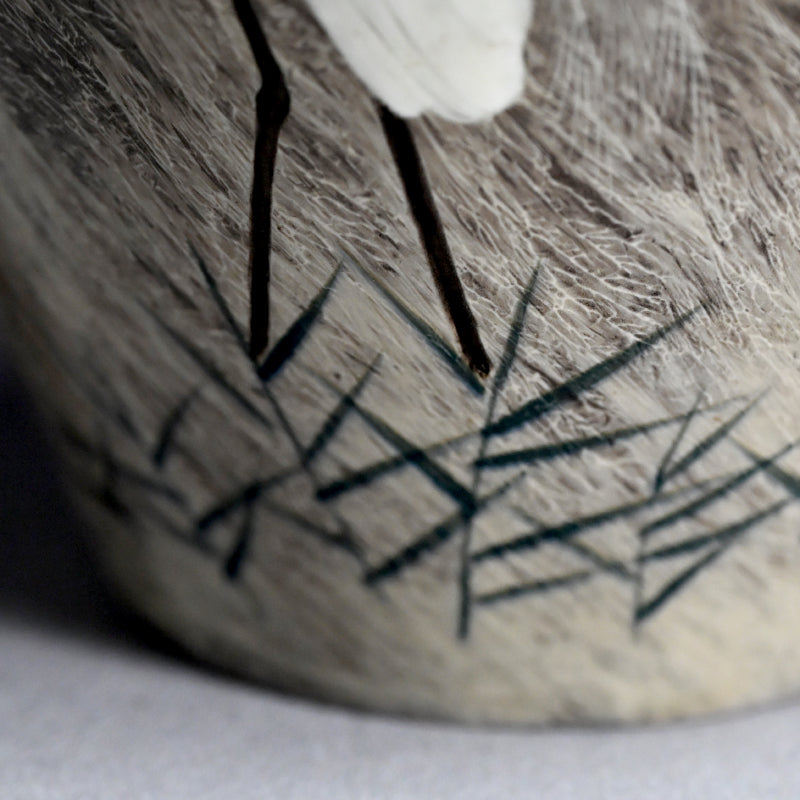 Masterpiece Utsutsukawa Vase ー十三代 横石 臥牛 “百鷲文 花瓶”