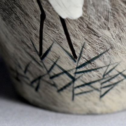 Masterpiece Utsutsukawa Vase ー十三代 横石 臥牛 “百鷲文 花瓶”