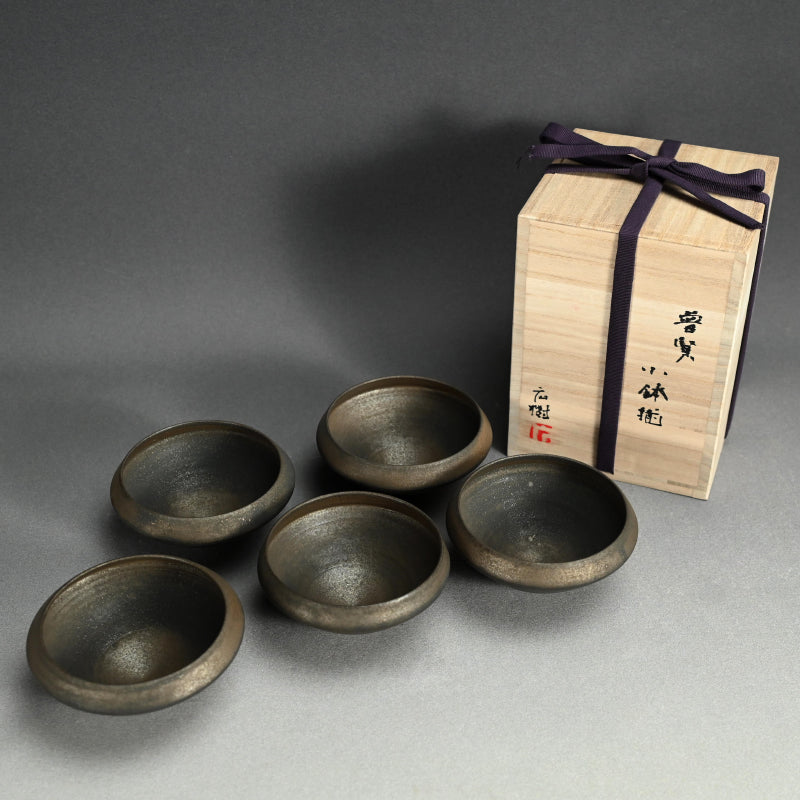 Fugen Kobachi Set of 5 Bowls ー松下 広樹 “普賢小鉢揃”