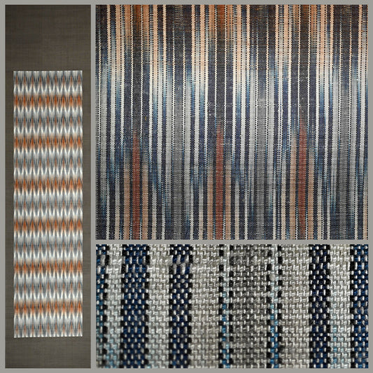 Textile Scroll by Living National Treasure ー土屋 順紀 “秋声”