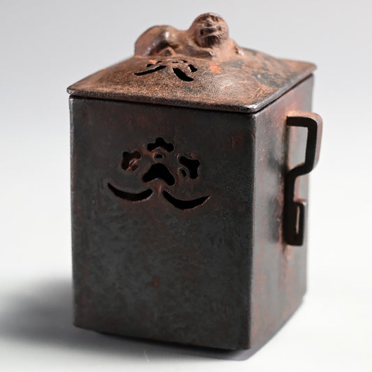Antique Japanese Uchidashi Iron Koro