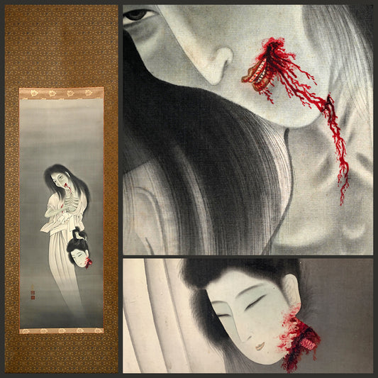 Terrifying Vengeful Ghost w/ Severed Head ー立脇 泰山
