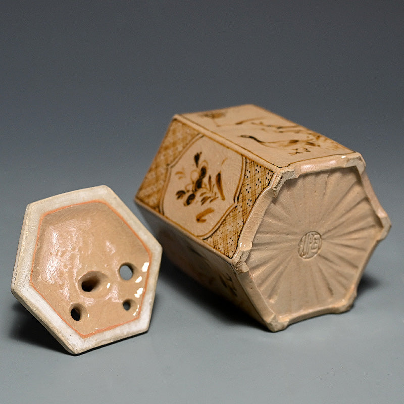 Hexagonal Koro Incense Burner