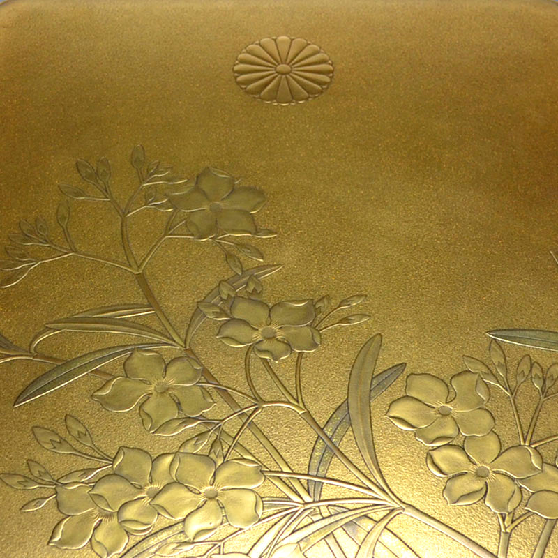 Antique Japanese Imperial Lacquer Gift Box