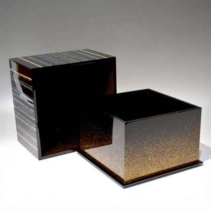 飾り箱 2012年 ー 岡田雄志 「螺鈿飾筥 輝縞」