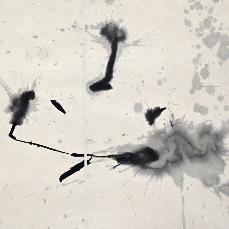 Modern Calligraphy Scroll ー五味 一幸 "山"