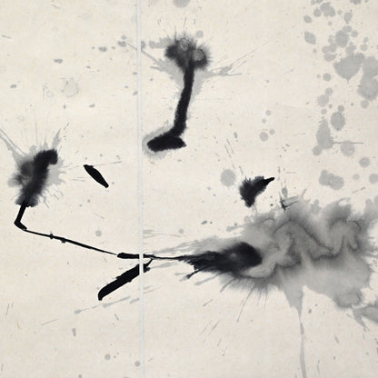 Modern Calligraphy Scroll ー五味 一幸 "山"